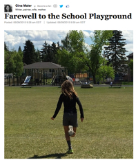 Farewell to the Playground